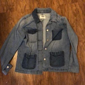 Multicolor jean jacket